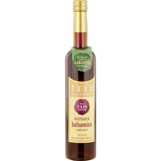 Theo Der Essigbrauer Deutscher Balsamico Essig Rot 500ML 3 Theo Der Essigbrauer Deutscher Balsamico Essig Rot 500ML