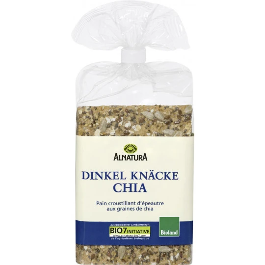 Alnatura Bio Dinkel Chia Knäcke 200G 2 Alnatura Bio Dinkel Chia Knäcke 200G
