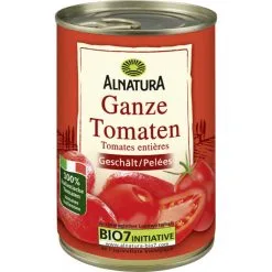 Alnatura Bio Ganze Tomaten Geschält 400G