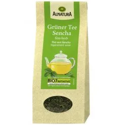 Alnatura Bio Grüner Tee Sencha Lose 75G