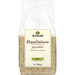 Alnatura Bio Haselnüsse Gemahlen 150G