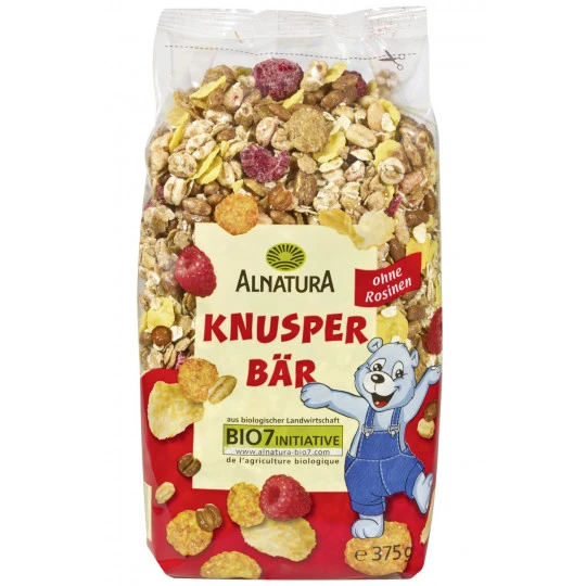Alnatura Bio Knusper Bär 375G 3 Alnatura Bio Knusper Bär 375G