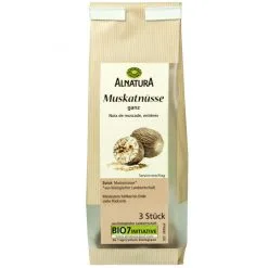 Alnatura Bio Muskatnüsse Ganz 3ST