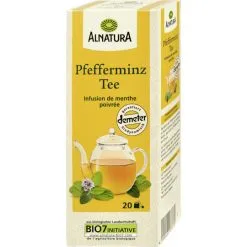 Alnatura Bio Demeter Pfefferminz Tee 20ST 30G
