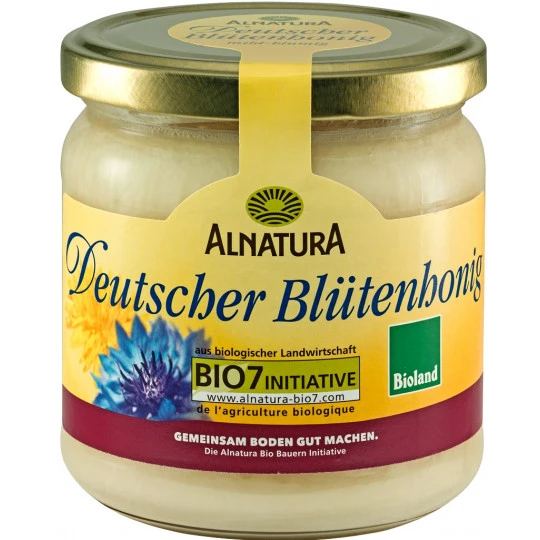 Alnatura Bio Deutscher Blütenhonig 500G 3 Alnatura Bio Deutscher Blütenhonig 500G