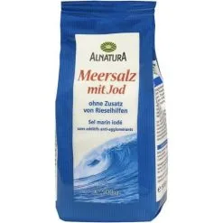 Alnatura Meersalz Mit Jod 500G