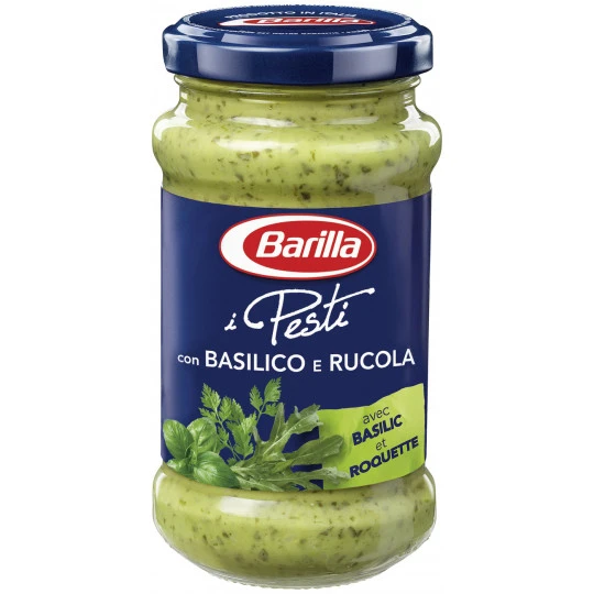 Barilla Pesto Basilico E Rucola 190G 3 Barilla Pesto Basilico E Rucola 190G