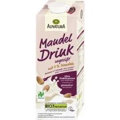 Alnatura Bio Naturland Mandel Drink Ungesüßt 1L