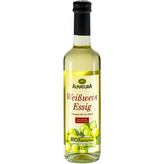 Alnatura Bio Weißweinessig 0,5L 3 Alnatura Bio Weißweinessig 0,5L