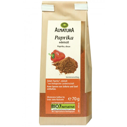 Alnatura Bio Paprika Edelsüß 70G 3 Alnatura Bio Paprika Edelsüß 70G