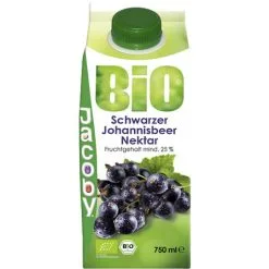 Jacoby Bio Schwarzer Johannisbeer Nektar 0,75L
