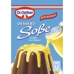 Dr. Oetker Dessert Soße Mit Vanille-Geschmack Zum Kochen 3x 17G