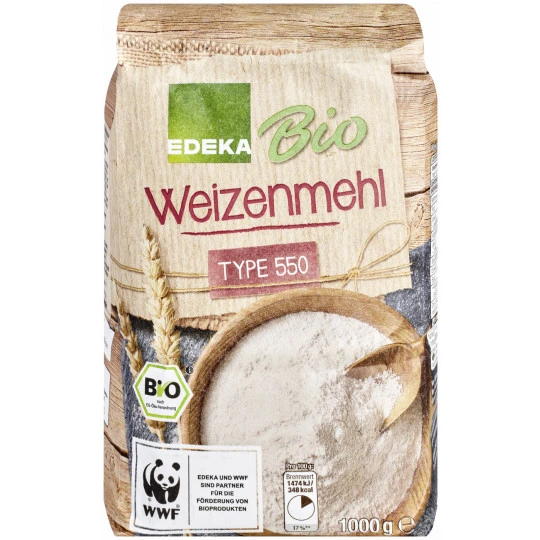 EDEKA Bio Weizenmehl Type 550 1KG