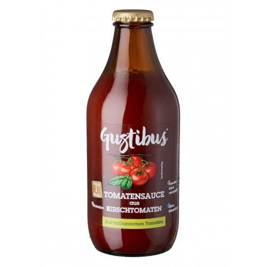 Gustibus Tomatensauce Aus Kirschtomaten 330G 3 Gustibus Tomatensauce Aus Kirschtomaten 330G