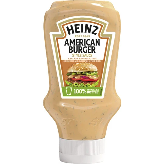 Heinz American Burger Sauce 400ML 3 Heinz American Burger Sauce 400ML
