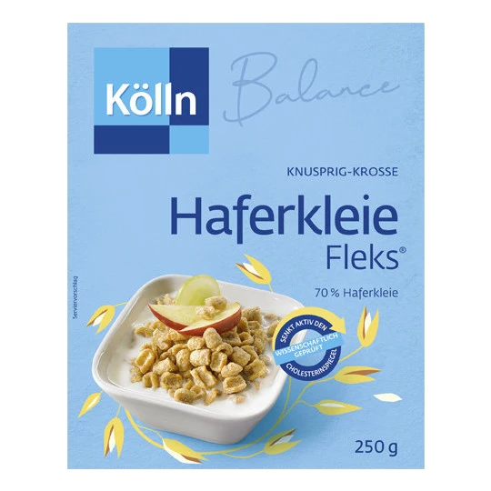 Kölln Balance Haferkleie Fleks 250G 3 Kölln Balance Haferkleie Fleks 250G
