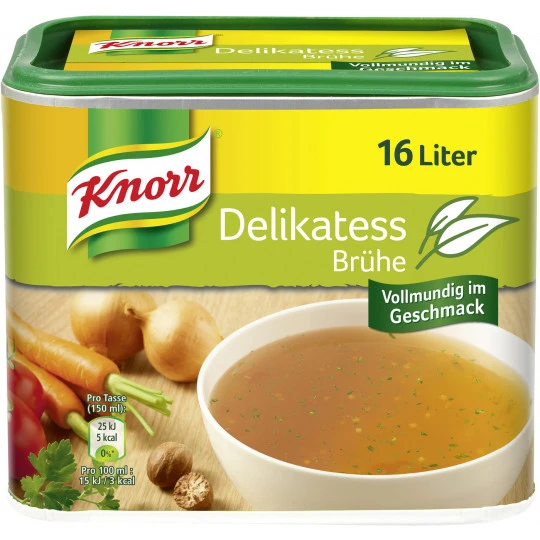 Knorr Delikatess Brühe Für 16L 329G 3 Knorr Delikatess Brühe Für 16L 329G