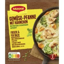 Maggi Gemüse-Pfanne Mit Hähnchen 40G