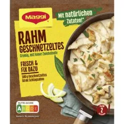 Maggi Rahm Geschnetzeltes 36G