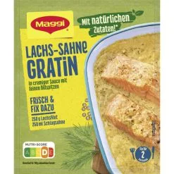 Maggi Lachs Sahne Gratin 26G