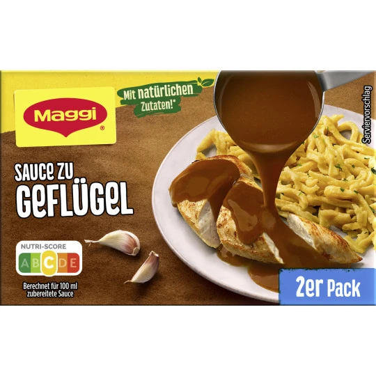 Maggi Sauce Zu Geflügel Ergibt 2x 250ML 3 Maggi Sauce Zu Geflügel Ergibt 2x 250ML