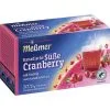 Meßmer Kanadische Süsse Cranberry 20ST 45G -Kaffee-Tee-Laden meamp223mer kanadische samp252amp223e cranberry 20st 45g