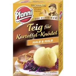 Pfanni Kartoffel Knödel-Teig Der Klassiker Halb & Halb Für 12 Knödel 318G