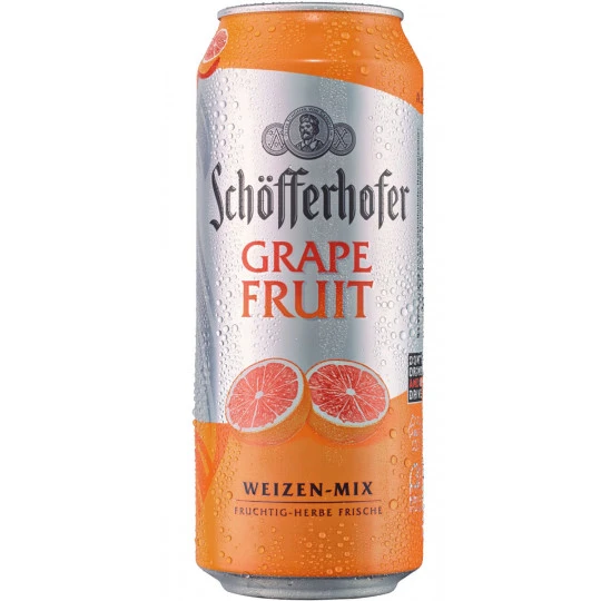 Schöfferhofer Weizen-Mix Grapefruit 0,5L 3 Schöfferhofer Weizen-Mix Grapefruit 0,5L