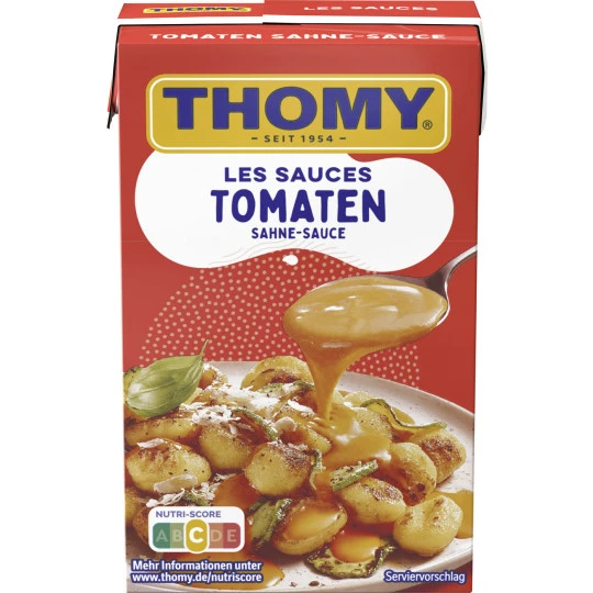 Thomy Les Sauces Tomaten Sahne-Sauce 250ML 3 Thomy Les Sauces Tomaten Sahne-Sauce 250ML