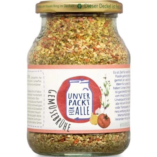 Unverpackt Bio Gemüsebrühe 400G 3 Unverpackt Bio Gemüsebrühe 400G